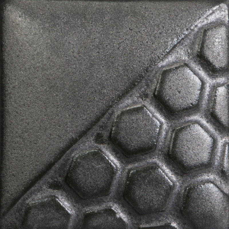 Mayco - EL119P Elements Glaze, Burnished Steel EL-119, 1 Pint